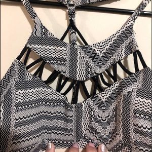 Boho Print Line Design Bikini